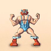 My project in Introduction to Design of Characters for Animation and Video Games course. Traditional illustration, Animation, Character Design, Video Games, and Game Design project by Santiago Jaramillo - 07.21.2021