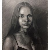 My project in Realistic Portraits Using Charcoal course. Un progetto di Illustrazione tradizionale, Belle arti, Disegno, Disegno di ritratti e Disegno realistico di amandarobertsart - 25.07.2021