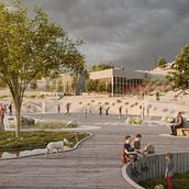 Ladera Recreo Cultural. Architecture, Digital Architecture, Architectural Illustration, and ArchVIZ project by Aldo Narvaez Arquitecto - 07.22.2020