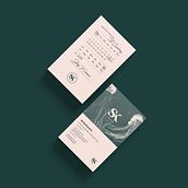 Psychologist's business card design. Br, ing, Identit, Graphic Design, and Logo Design project by Runa Eggers Rossau - 07.21.2021