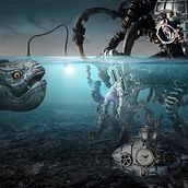 My project in Secrets of Photomontage and Creative Retouching course. Photograph, Photograph, Post-production, VFX, Photo Retouching, Fine-Art Photograph, Photographic Composition, and Photomontage project by Cinzia Murgia - 07.21.2021