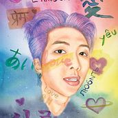 My project in Illustrated Portrait in Watercolor course. Ilustração tradicional, Artes plásticas, Pintura, Desenho, Pintura em aquarela, Desenho de retrato, e Desenho artístico projeto de Nahrym Kim - 20.07.2021