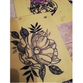 Mi Proyecto del curso: Tatuaje para principiantes. Un proyecto de Diseño de tatuajes de Miguelo Zua - 21.07.2021