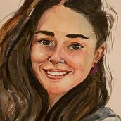 Mi Proyecto del curso: Retratos en acuarela: captura la personalidad de tu modelo. Fine Arts, Painting, Watercolor Painting, and Portrait Drawing project by Francis De Palma Gaston - 07.22.2021