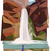Mi Proyecto del curso: Ilustración flat con Photoshop. Traditional illustration, Digital Illustration, and Digital Painting project by Diana Diaz Viñas - 07.19.2021