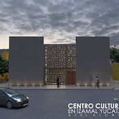 Centro cultural en Izamal, Yucatán.  Ein Projekt aus dem Bereich Architektur und 3-D-Modellierung von Azul Alonso - 07.06.2021