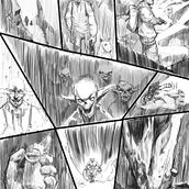 Dante's Fall. Comic, Traditional illustration, and Fine Arts project by Сергей Чеширский - 07.22.2021