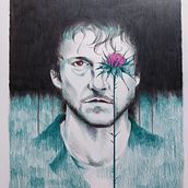 Mon projet du cours : Portrait créatif en clair-obscur au crayon. Traditional illustration, Pencil Drawing, Portrait Drawing, and Artistic Drawing project by indochine7410 - 07.22.2021