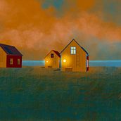 My project in Texture Creation for Digital Illustration in Photoshop course. Traditional illustration, and Digital Illustration project by Maite LEON - 11.29.2021