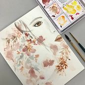Meu projeto do curso: Retrato com lápis, técnicas de cor e Photoshop. Un proyecto de Ilustración tradicional, Bellas Artes, Dibujo a lápiz, Dibujo, Ilustración digital y Dibujo de Retrato de rosana_schrijn - 23.07.2021