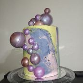 Mi Proyecto del curso: Cake design: técnicas decorativas modernas. DIY, and Design project by Rosario MT - 07.22.2021