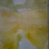 Mi Proyecto del curso: Paisajes naturales en acuarela. Fine Arts, Painting, and Watercolor Painting project by Isa Cascales - 07.22.2021