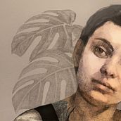 My project in Illustrated Portraits with Procreate course. Un proyecto de Ilustración tradicional, Ilustración vectorial, Ilustración digital y Dibujo de Retrato de Karoline Risvold - 22.07.2021