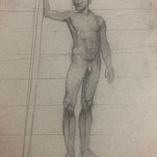 Mi Proyecto del curso: Dibujo realista de la figura humana. Traditional illustration, Fine Arts, Sketching, Pencil Drawing, Drawing, Realistic Drawing, and Figure Drawing project by Fernando Requena - 07.23.2021
