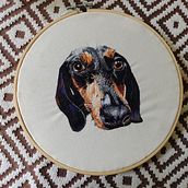 Salchi . Embroider project by Pamela Villalobos - 07.20.2021