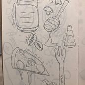 My project in Illustrated Recipes: Making Delicious Art course. Traditional illustration, Infographics, Vector Illustration, Drawing, Digital Illustration, Artistic Drawing, Digital Painting, Sketchbook, Ink Illustration, and Naturalistic Illustration project by Tran Ly - 07.23.2021