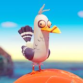 GAVIOTA. Un proyecto de Ilustración tradicional y Motion Graphics de Adrián Andújar - 23.07.2021