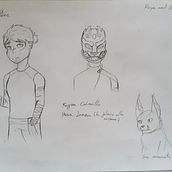 Mi Proyecto del curso: Creación de personajes manga. Ilustração tradicional, Design de personagens, Comic, e Mangá projeto de irenebandicoot - 23.07.2021