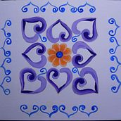 Mi Proyecto del curso: Introducción a la ilustración floral con acrílico Con la profesora Maya Hanisch  . Un progetto di Illustrazione tradizionale, Belle arti, Pittura, Disegno, Pittura acrilica e Illustrazione botanica di Sandra Platero - 23.07.2021