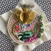Mi Proyecto del curso: Introducción al bordado botánico. Embroider project by Valentina Diaz - 07.23.2021