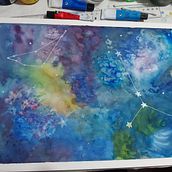 Mi Proyecto del curso: Técnicas modernas de acuarela. Traditional illustration, Fine Arts, Painting, and Watercolor Painting project by liliana Espejo Malca - 07.23.2021