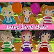 Staxel Mod | Anime - Love Live Hair . Video Game proyek oleh Erica Wagner - 03.09.2019