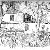 My project in Architectural Sketching with Watercolor and Ink course. Sketching, Drawing, Watercolor Painting, Architectural Illustration, Sketchbook & Ink Illustration project by Richard Smith - 07.23.2021