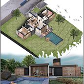 Mi Proyecto del curso: Ilustración digital de proyectos arquitectónicos Ein Projekt aus dem Bereich Architektur, L, schaftsbau, Digitale Illustration, Digitale Architektur und Architektonische Illustration von Diana Gutiérrez Hernández - 24.07.2021