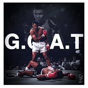 The Greatest. Un progetto di Design di poster  di Silvester Jacob - 24.07.2021