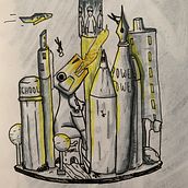 Meu projeto do curso: A arte de desenhar: transforme seus rabiscos em arte Ein Projekt aus dem Bereich Traditionelle Illustration, Bleistiftzeichnung, Zeichnung und Sketchbook von Eli Ortolan - 21.07.2021