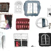 Mon projet du cours : Techniques d’illustration pour débloquer votre créativité. Een project van  Ontwerp, Traditionele illustratie,  Beeldende kunst, Schilderij,  Creativiteit, Creativiteit met kinderen y Sketchbook van Régine de Viron - 25.07.2021