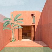 Mi Proyecto del curso: Representación gráfica de proyectos arquitectónicos. Architecture, Graphic Design, Interior Architecture, Interior Design, L, scape Architecture, Collage, Digital Architecture, and Architectural Illustration project by camilo.mazorra - 07.22.2021