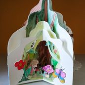 My project in Paper Cutting Illustration: Create Extraordinary Books course. Traditional illustration, Editorial Design, Paper Craft, Bookbinding, Children's Illustration, DIY, Narrative, Stor, and telling project by Isaura Pereira - 07.25.2021