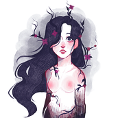 Mi Proyecto del curso: Técnicas de dibujo tradicional con Procreate. Ilustração tradicional, Desenho, Ilustração digital, Desenho de retrato, e Desenho digital projeto de Damaris Lopez - 24.07.2021