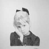 Mon projet du cours : Portrait réaliste au crayon graphite. Traditional illustration, Fine Arts, Sketching, Pencil Drawing, Drawing, Portrait Drawing, Realistic Drawing, Artistic Drawing, and Figure Drawing project by colette - 07.26.2021
