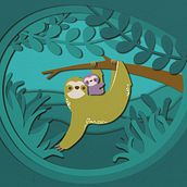 Paper Art - Illustrator. Ilustração tradicional, Multimídia, Ilustração vetorial e Ilustração digital projeto de Nicole Bensoni - 26.07.2021