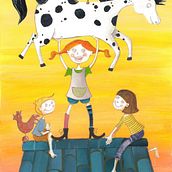 Illustrazioni per ragazzi. Traditional illustration project by Živa Pahor - 07.15.2021