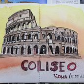 Mi Proyecto del curso: Sketching artístico en acuarela: atrévete a expresar tus ideas . Traditional illustration, Sketching, Creativit, Drawing, Watercolor Painting, and Sketchbook project by María Covarrubias García - 07.27.2021