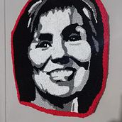 Mi Proyecto del curso:  Bordado con punch needle: pasa de la imagen al retrato Ein Projekt aus dem Bereich Stickerei von Roxana Andrea Román Cáceres - 10.07.2021