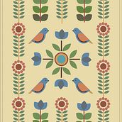 My project in Textile Pattern Design for Home Interiors  course. Un proyecto de Diseño de producto, Pattern Design y Estampación de Jasmin Tupper - 25.07.2021