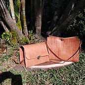 Mi Proyecto del curso: Creación de bolsos de cuero artesanales para principiantes. Design, Accessor, Design, Arts, Crafts, and Sewing project by Alfredo Francisco López - 07.22.2021