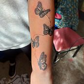 Mi Proyecto del curso: Tatuaje para principiantes. Un proyecto de Diseño de tatuajes de Nicole Burboa Soto - 27.07.2021