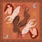 Textile illustration x PARMUJERES. Un progetto di Illustrazione tradizionale e Pattern design di Marialuna - 28.07.2021