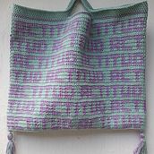 Mi Proyecto del curso: Introducción al tapestry. Accessor, Design, Pattern Design, Fiber Arts, and Crochet project by Luz María Espinosa - 07.26.2021