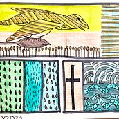 Mein Kursprojekt: Illustriertes Tagebuch: Tägliche bewusste Übung. Fine Arts, Sketching, Creativit, Drawing, and Sketchbook project by fraukefr - 07.28.2021