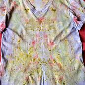 Mi Proyecto del curso: Impresión botánica en textil y papel. Textile D, eing, Arts, Crafts, Fashion Design, and DIY project by Raquel Biciego Sanchez - 07.28.2021