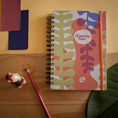 Ilustración editorial: desarrollo para línea de agendas. Projekt z dziedziny Trad, c, jna ilustracja,  Kaligrafia, Pattern design, Grafika wektorowa,  R, sunek,  Pismo dekorac, jne, Ilustracja naturalist, czna,  R i sunek atramentem użytkownika Charli Rubiolo - 29.07.2021