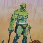 My project in Illustration for Comics: Anatomy of a Superhero course. Traditional illustration, Character Design, Comic, Pencil Drawing, Figure Drawing, Painting, Sketching, and Concept Art project by John Le - 07.31.2021