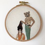 Wall art. Embroider project by Damaja - 07.29.2021