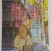 Mi Proyecto del curso: Sketching artístico en acuarela: atrévete a expresar tus ideas . Ilustração tradicional, Esboçado, Criatividade, Desenho, Pintura em aquarela, e Sketchbook projeto de sinuheohc - 29.07.2021